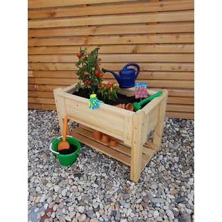 Promadino Hochbeet 70 x 50 x 40 cm natur