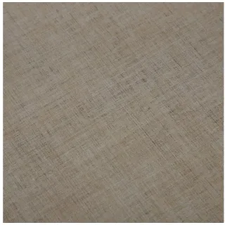 Haus und Deko Tischdecke Wachstuch Tischdecke rund abwaschbar Leinenoptik grob Struktur Gartent (1-tlg) beige Ø 160 cm x 160 cm x 160 cm