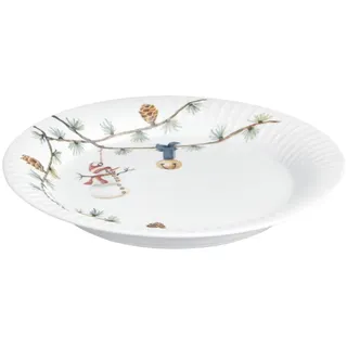 Kähler Hammershøi Christmas Frühstücksteller 22 cm Weiß