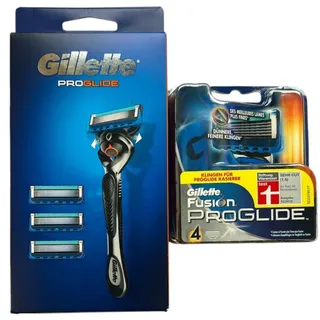 Gillette ProGlide Rasierer + Rasierklingen 4 St.