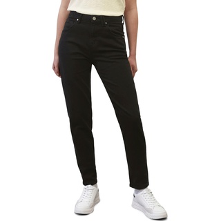 Mom-Jeans MARC O'POLO DENIM "FREJA" Gr. 32, Länge 30, schwarz (q14 multi vintage black) Damen Jeans Mom