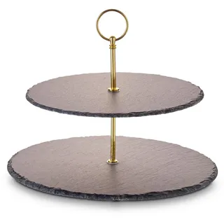 Echtwerk Cupcake-Ständer, Stein, rund, 25 cm, Tischkultur & Servieren, Etageren