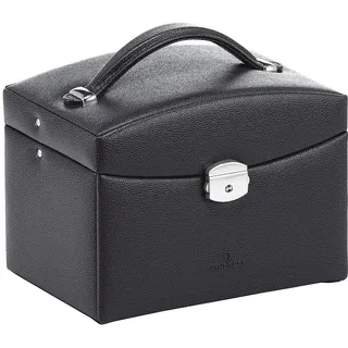 Windrose Beluga Schmuckkoffer 21,5 cm Leder