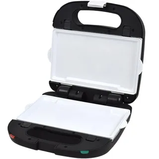 Syntrox Teppanyaki-Grill Kombigerät mit Wechselplatten SM-1500W Perom, Antihaftbeschichtet, Edelstahl, Schwarzes Design, Kompakt und Robust, Rutschfeste Standfüße