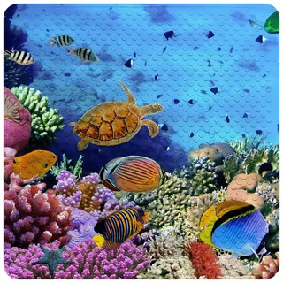 Sanilo Badematte Ocean Blau 53 x 53 cm