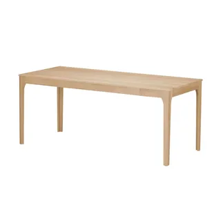 smart Ausziehbarer Esstisch Magnus aus Kernbuche   , holzfarben , Maße (cm): B: 80 H: 76,5