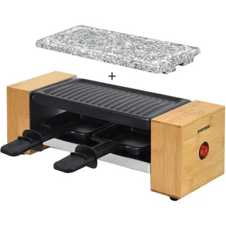 Syntrox Raclette-Grill Set Biel mit Wechselplatten