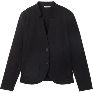 Tom Tailor 1038703 Ottoman Structure Blazer Deep Black L