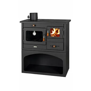 🔥 PRITY 1P34 Küchenofen Holzherd 10,1 kW linker Schornstein EEK A BImSchV 2