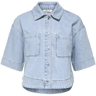 Onlcleo Life Ss Crop DNM Shirt PIM Noos - XL