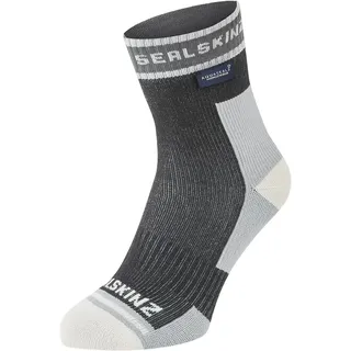 Wasserdichte Socken SealSkinz Holverstone-A Sockengröße: 36-38 /  schwarz