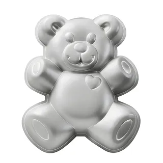 Generisch 30,5 cm Teddybär-Form, Aluminium, 3D-Backform, Kuchenform, Geburtstagskuchenform – Teddybär