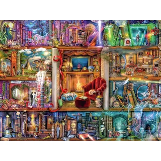 Ravensburger Erwachsenenpuzzle 1500 Teile - Die große Bibliothek