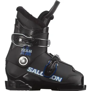Salomon Team T2 Kinder Skischuhe Schwarz/Blau/Weiß 20
