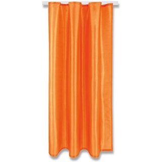 arsvita Dekoschal Alessia mit Kräuselband Maße: 140x175cm Orange