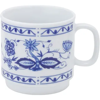 KAHLA Rossella Zwiebelmuster Kaffeebecher 0,30 l | Kaffeetasse mit Zwiebelmuster Dekor aus Porzellan