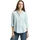 Bluse mit Brusttaschen Blau S