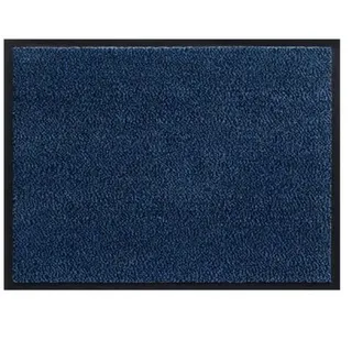 Schmutzfangmatte Fussmatte 90 x 150 cm schwarz-blau