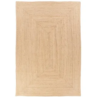 Teppich Taniko aus Jute, skandinavischer Stil, natur, 200x300 cm, rechteckig