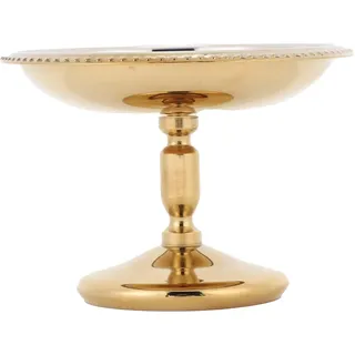 Eisschalen Edelstahl Dessertschale,Eleganter Gold Eisbecher, Dessertbecher Fußschale Dessert Schale Desserttisch Snackschale mit Fuß Wiederverwendbar Puddingbecher Eiscremebecher (Flacher Mund)