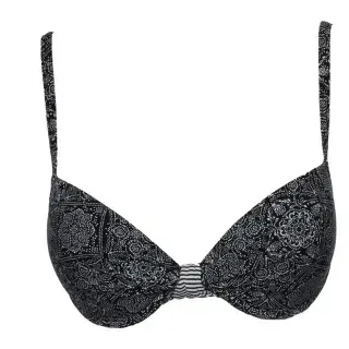 Esprit San Diego Beach Padded Push Up Bikini Schwarz C 75 Damen