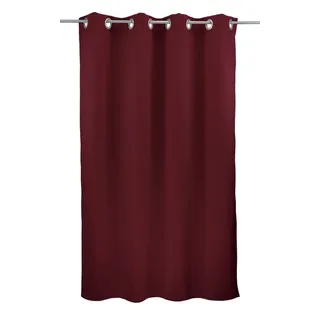 VHG Verdunkelungsvorhang Rani, Ösen (1 St), verdunkelnd, Polyester, Verdunklungsvorhang rot 145 cm x 245 cm