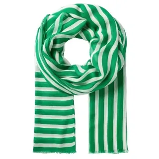 Tommy Hilfiger Essential Flag Scarf, Schal, Grün-Weiß