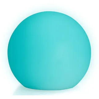 LED-Highlights Tischlampe Kugel 20 cm Aufladbar mit Akku Farbwechsel Fernbedienung Dimmbar Lampe Kugellampe, Kugelleuchte Leuchtkugel Innen