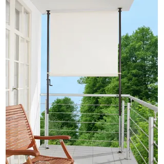 Angerer Balkonsichtschutz Style 150 cm beige