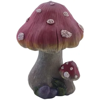 FD Figur Fliegenpilz mittel 22 cm Rot