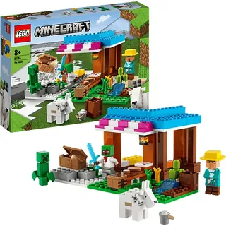 LEGO Minecraft 21184 Die Bäckerei Bausatz, Mehrfarbig