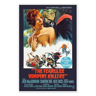 Posterlounge Tanz der Vampire (englisch) Poster | 60 x 90 cm Wandbilder Wanddeko
