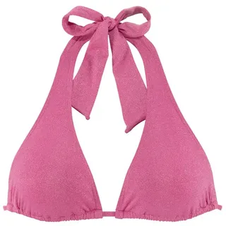LASCANA Triangel-Bikini-Top Damen pink Gr.32 Cup A/B