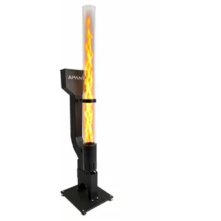Pelletfackel FLAME Feuerrohr für Holzpellets Outdoor Feuerfackel Gartenfackel