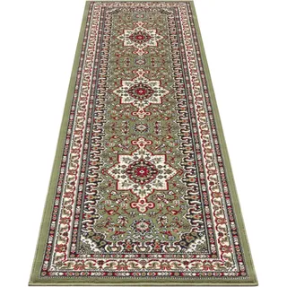 HANSE HOME Parun Täbriz Kurzflorteppich 80 x 250 cm Grün