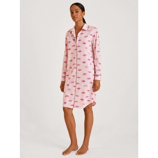 CALIDA Nachthemd Calida Nachthemd Langarm 31391 pearl blush (1 Stück, 1-tlg., 1 Stück) rosa