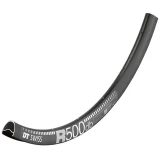 DT Swiss R 500 DB Felge 28" schwarz 24 Holes 2022 Rennrad Felgen