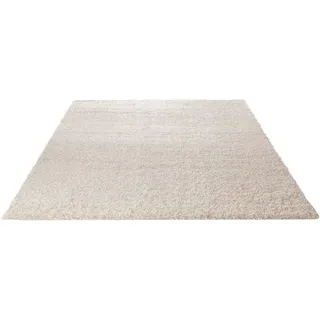 Esprit Hochflor-Teppich ESPRIT "Cosy Glamour 2.0", weiß, B:40cm H:40mm L:60cm, Polypropylen (PP), Teppiche, Langflor, Shaggy, Wohnzimmer