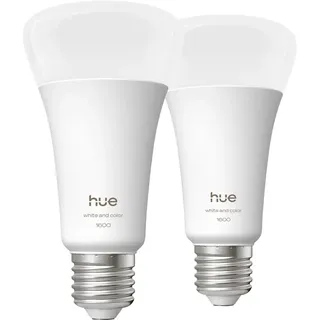 Philips Hue A67 White & Color 1.600 lm E27 Doppelpack