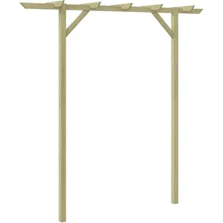 vidaXL Rosenbogen 205 x 40 x 203 cm Holz