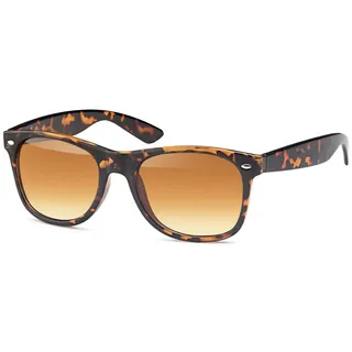Stylebreaker Nerd Sonnenbrille in Braun Demi | Braun Verlauf | Gr.: onesize