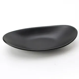 TAIHE Schlüsselschale Oval, Schmucktablett Schwarz Dekoschalen, Deko Schale Tablett Schlüssel Schale, Dekoschale für Flur Münzen Autoschlüssel Schmuck im Eingangsbereich
