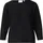 3/4 Arm-Pullover Schwarz 34
