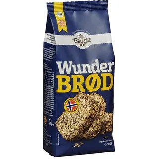 Bauckhof Bio Wunderbrød Haferflockenbrot, Backmischung 600 g Pulver