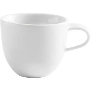 KAHLA 024782A90002C MG O - The better place Espressotasse 0,07 l weiß Mokkatasse aus Porzellan, hochwertige Espressotasse, Tasse mit Relief, rutschfest