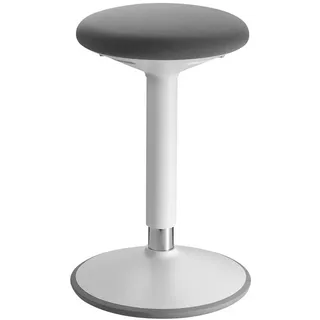 Idimex Bürohocker, Grau, Textil, Mode, 36x81x36 cm, Arbeitszimmer, Bürostühle, Bürohocker