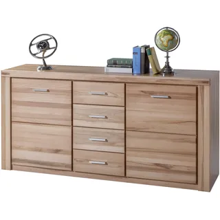 Sideboard mit 4 Schubladen Kernbuche massiv geölt 159 cm - FREYJA