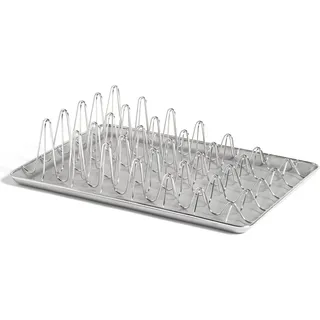 HAY Shortwave Abtropfgestell 29 x 10 cm Edelstahl