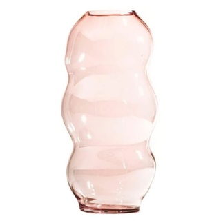 Fundamental Berlin - Vase, Blumenvase - Muse - Kristallglas - Farbe: Clear Copper - (LxBxH): 15 x 15 x 31 cm - Größe L