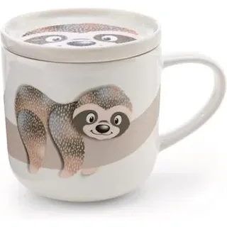 NICI 62463 Tasse mit Deckel Faultier Izzy Icetumbler 400 ml